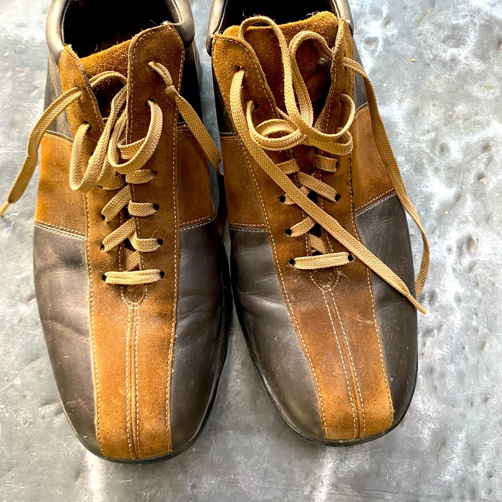 vintage looking bowling style Cole Haan nike air size 10